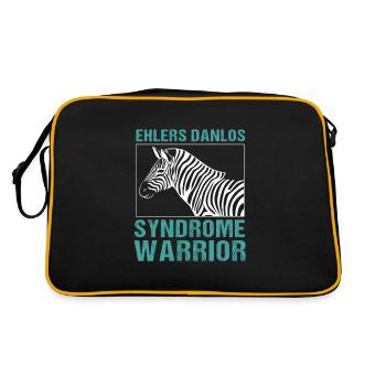 Ehlers-Danlos syndrome EDS HSD - Retro Bag - black/gold - Back