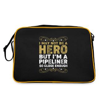 Installation Installer Locksmith - Retro Bag - black/gold - Back