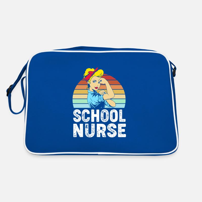 Krankenschwester Schule Retro Tasche