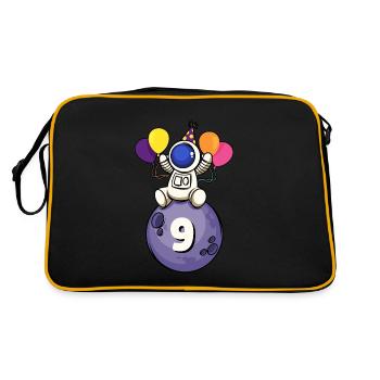 9 ans espace anniversaire 9. - Sac Retro - noir/or - Dos