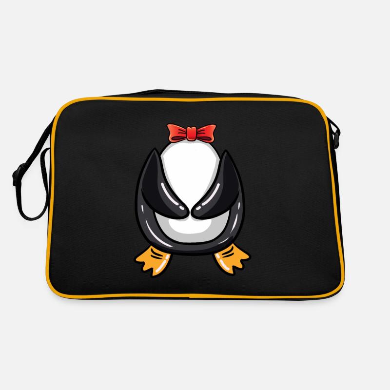 Pinguin-Kostüm Halloween Retro Tasche