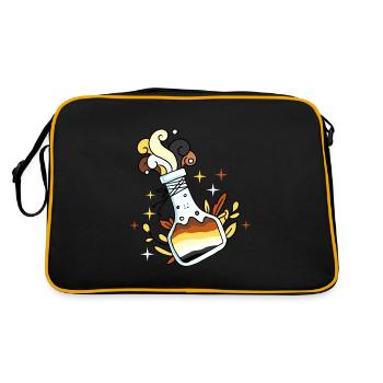 Drank Gay Bear Pride - Retro Bag - black/gold - Back