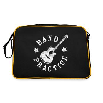 Band Practice - Retro Bag - black/gold - Back