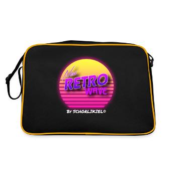 The new retro Wave by schorlikiel - Retro Bag - black/gold - Back