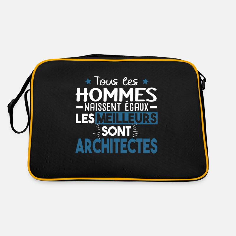 Architecte Architecture Métier Maison Humour Sac Retro