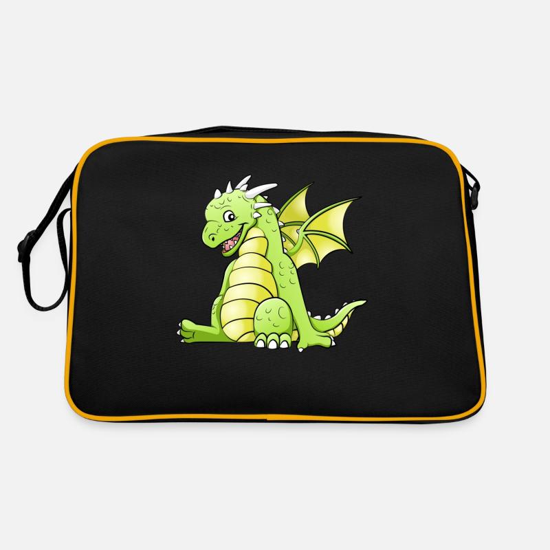Drache Retro Tasche