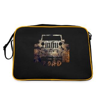 Jeep - Sac Retro - noir/or - Dos