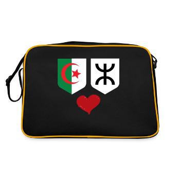 Algérie Amazigh - Sac Retro - noir/or - Dos