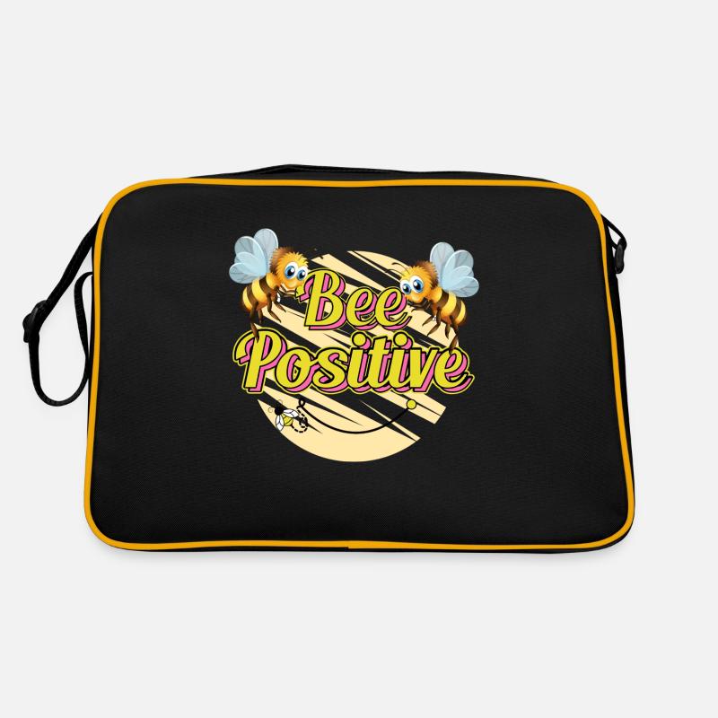 Bee Positive Retro Tasche