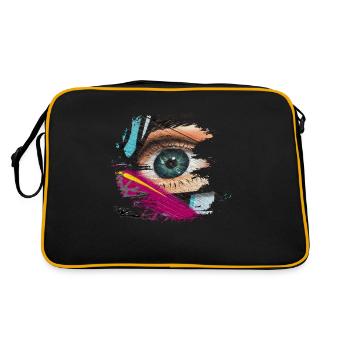 Graffiti - Retro Bag - black/gold - Back