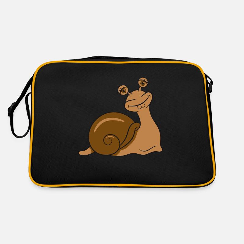 Escargot drôle de sucré Sac Retro