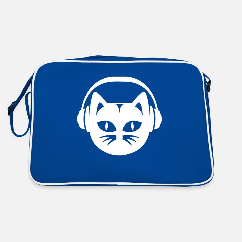 Cat Katze Retro Tasche