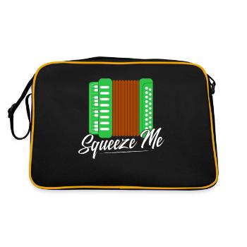 Squeeze Me Polka Accordion - Retro Bag - black/gold - Back