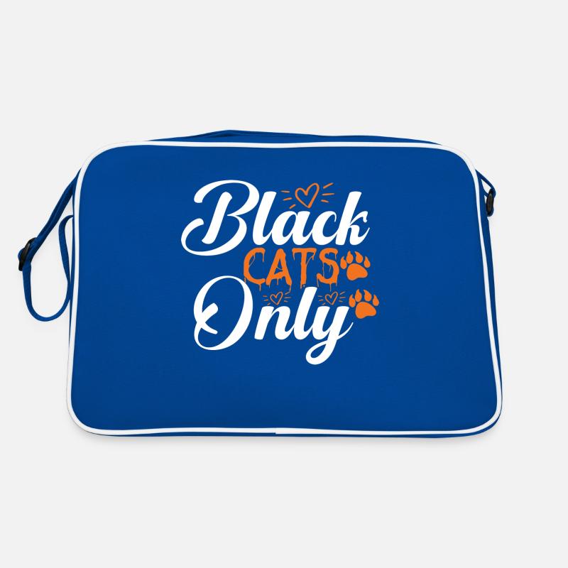 Chats noirs seulement Sac Retro