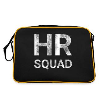 HR Squad - Retro Bag - black/gold - Back