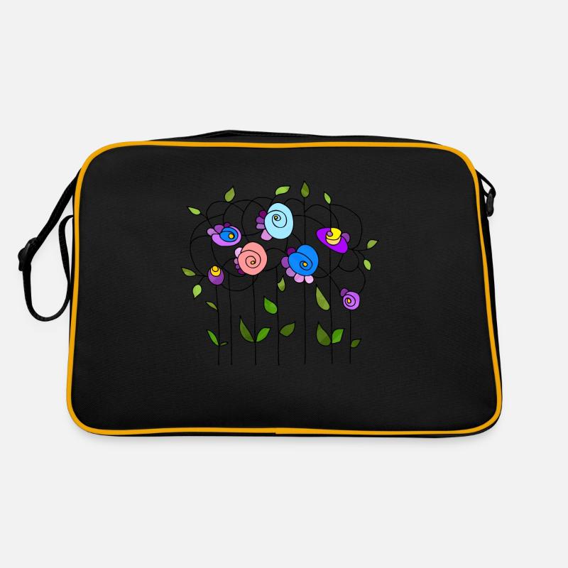 Flowers Retro Bag
