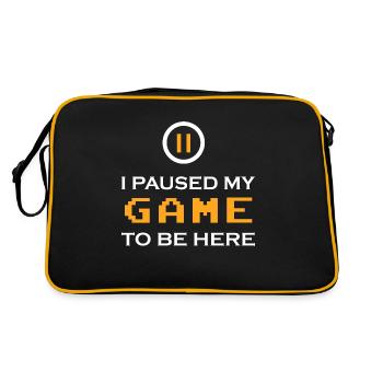Game Gaming PC - Retro Bag - black/gold - Back