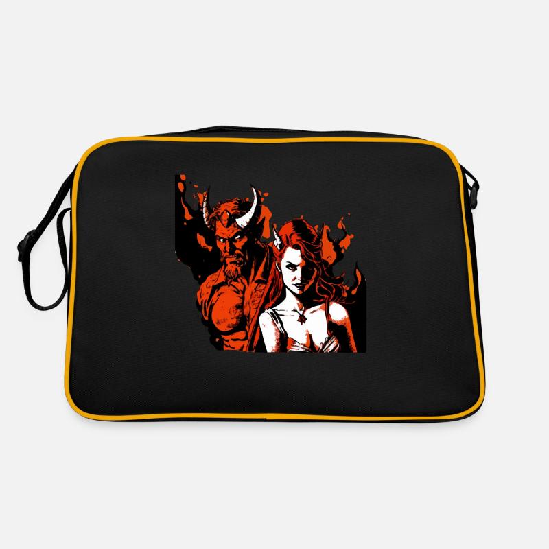 The Devil and the Witch Retro Bag