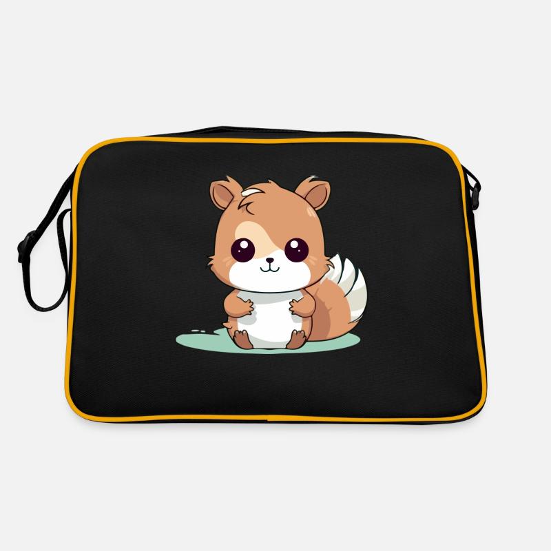 Loo das Eichhörnchen Retro Tasche