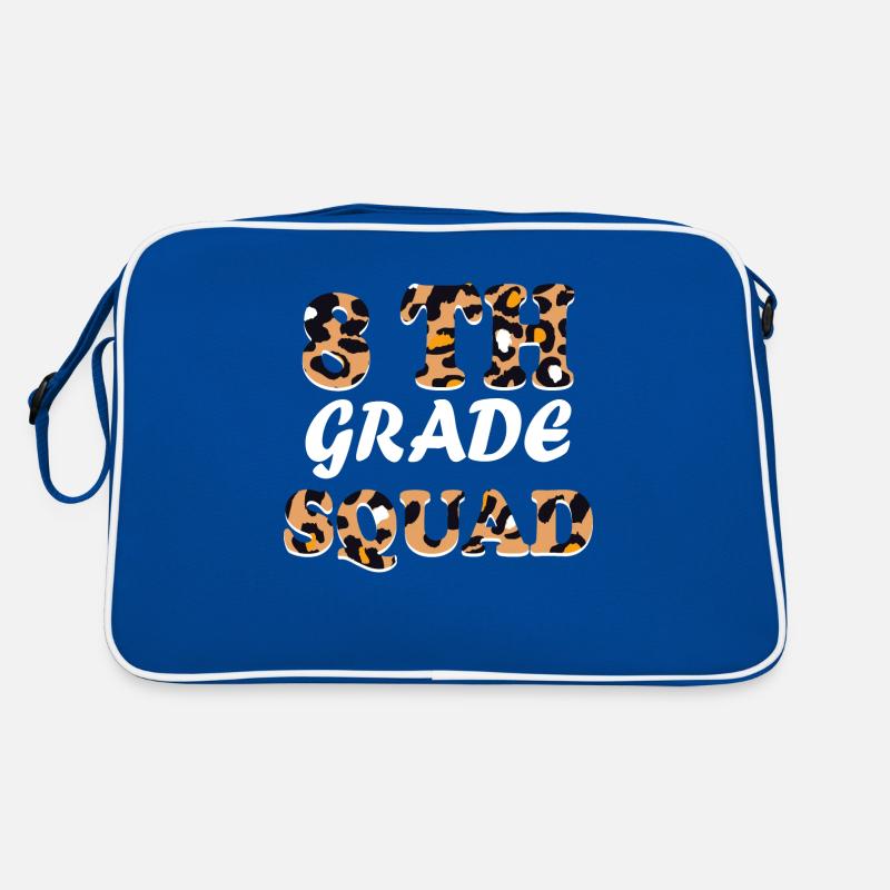 Cadeaux d’enseignant Leopard 8th Grade Sac Retro