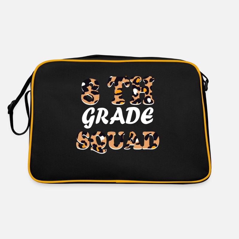 Leopard Lehrergeschenke der 8. Klasse Retro Tasche