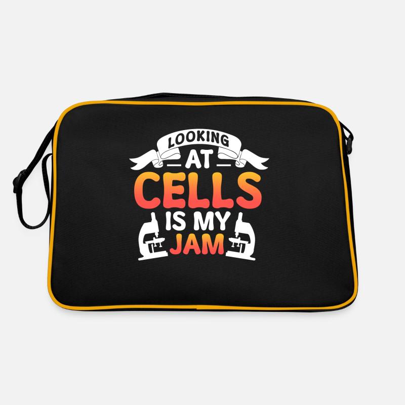 Regarder les cellules est ma confiture Conception pour un scientifique Sac Retro