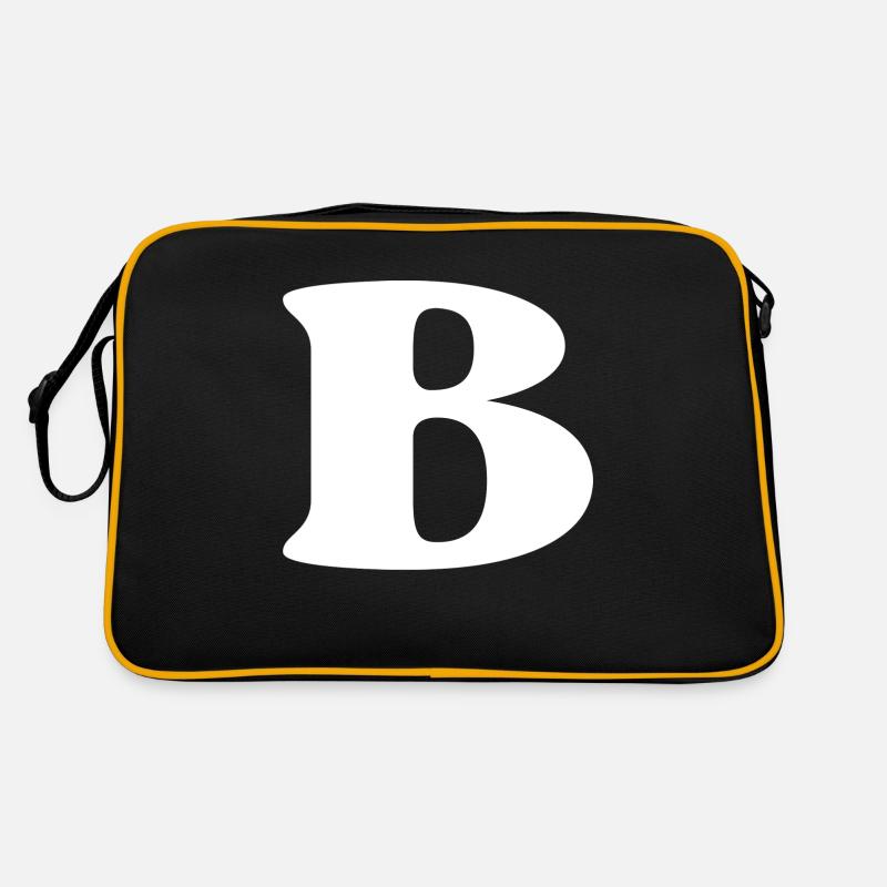 Lettre b Sac Retro