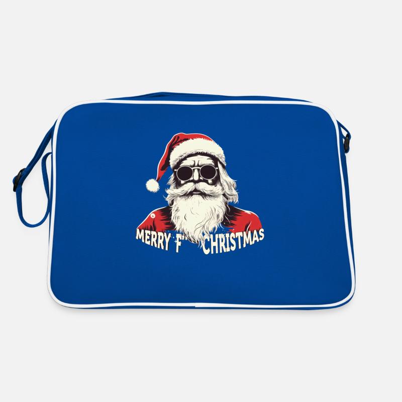 Weihnachtsmann Retro Tasche