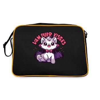 BISERS DE VAMPURR - Sac Retro - noir/or - Dos