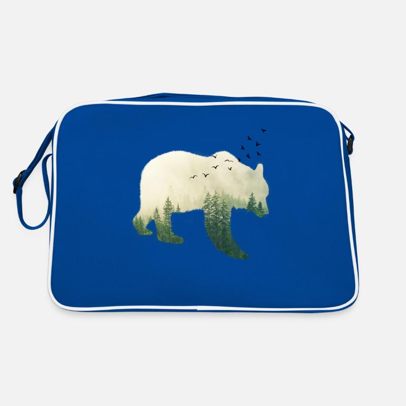 Waldbär Retro Tasche