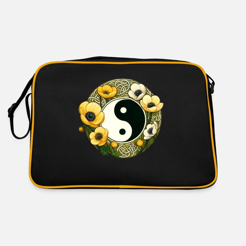 Floral Yin Yang Sac Retro