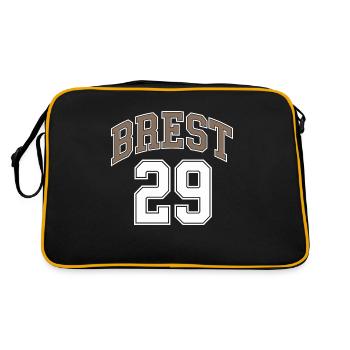 Brest 29 - Sac Retro - noir/or - Dos
