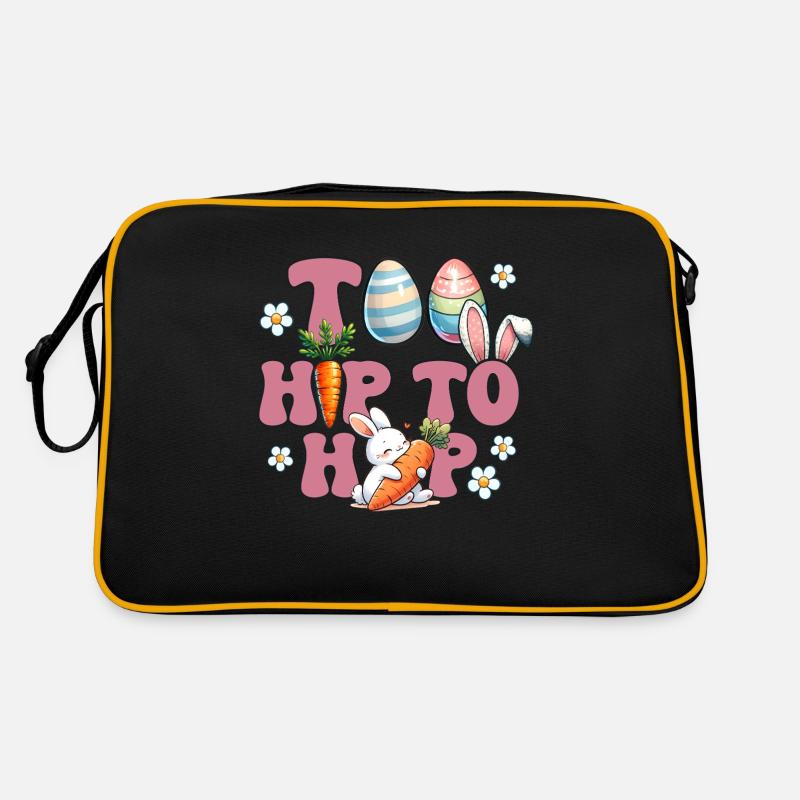 Pâques Pâques Lapin Veille de Pâques Dimanche de Pâques Oeuf de Pâques Printemps Sac Retro