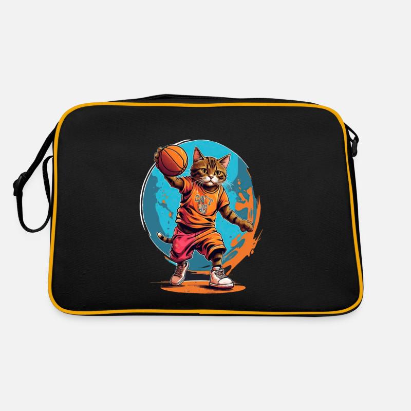 Basket-ball pour chat Sac Retro