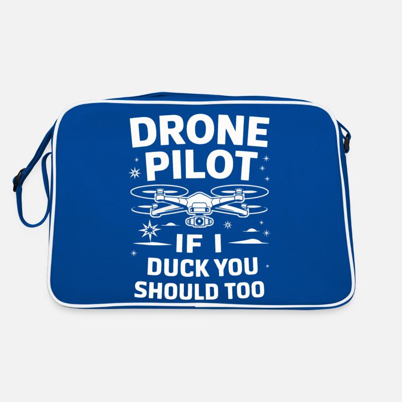 Drones Pilot Quadcopter Drone Retro Bag