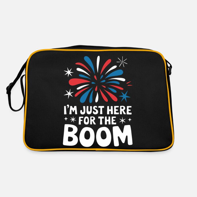 Pyrotechnics Fireworks Pyrotechnics Retro Bag