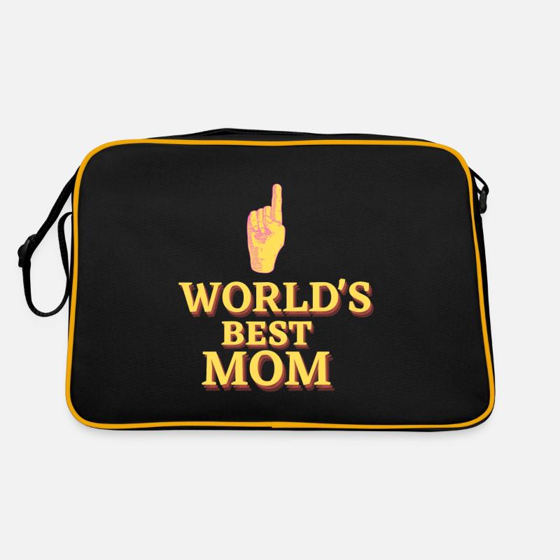 DIE BESTE MUTTER DER WELT Retro Tasche