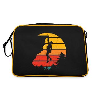 Canyoning Rock Climbing - Retro Bag - black/gold - Back