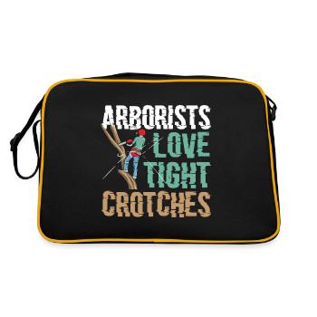 Les arboriculteurs adorent les entrejambes serrées Drôle d’arboriculteur - Sac Retro - noir/or - Dos