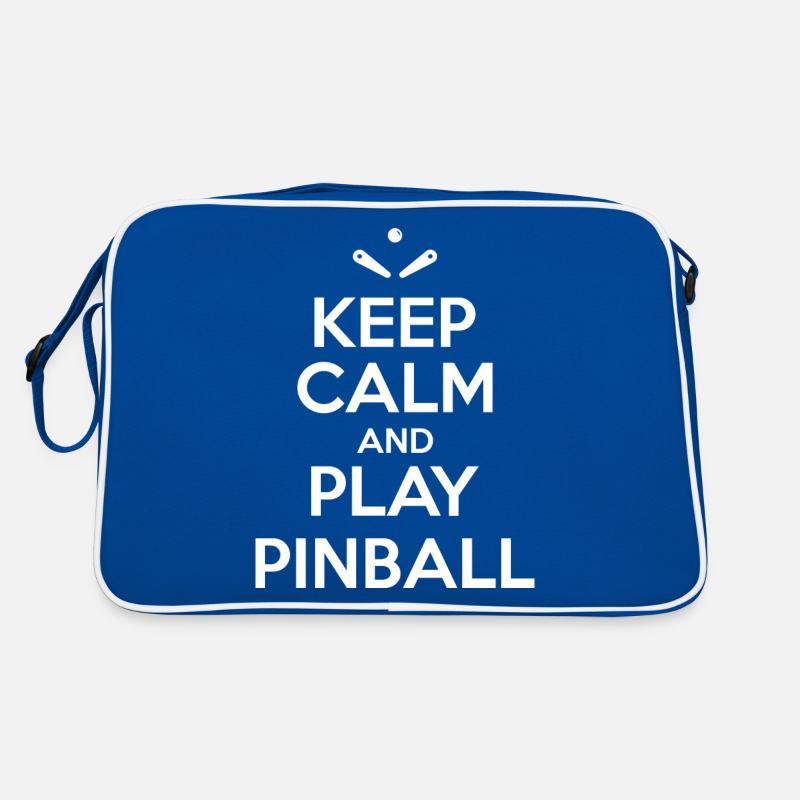 Keep calm and play pinball - pinball arcade Retro Bag