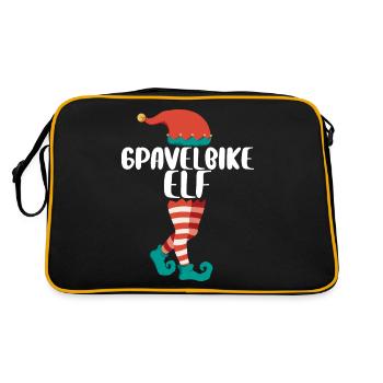 Christmas Elf Partner Look Design Elfes de Noël - Sac Retro - noir/or - Dos