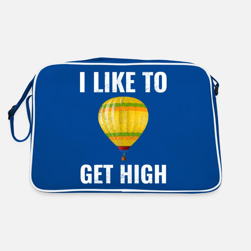 Heißluftballonfahrt Hopper Ballonfahrt Ballonfahrer Retro Tasche