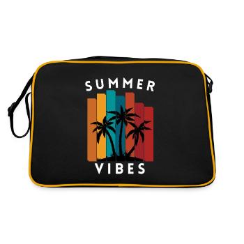 Summer - Sac Retro - noir/or - Dos