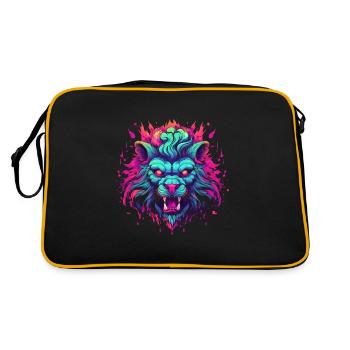 King Leon - Retro Bag - black/gold - Back