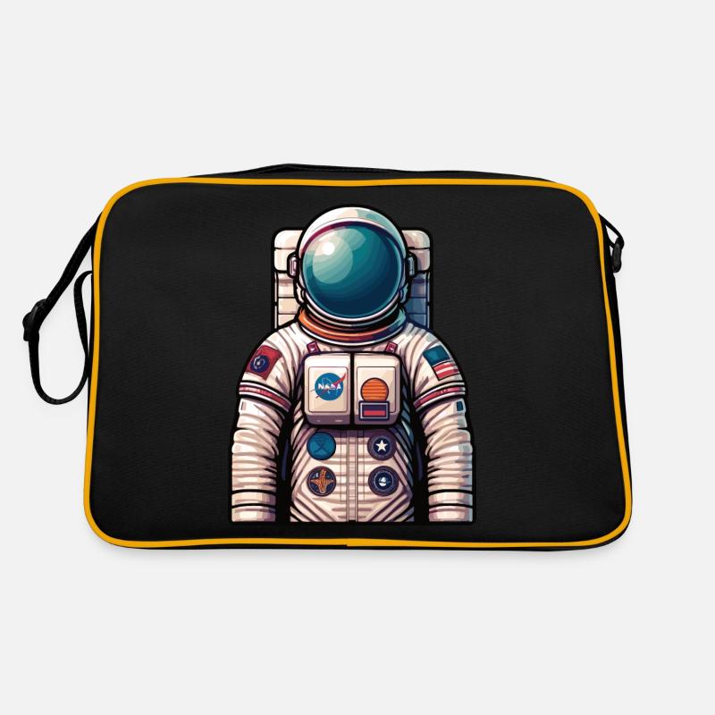 Astronaut Retro Tasche