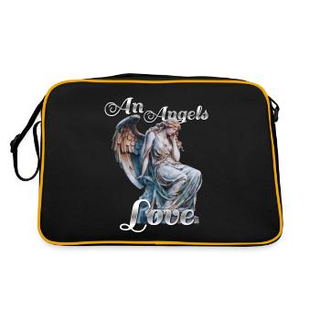 An Angels Love - Retro Bag - black/gold - Back