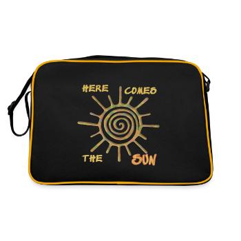 Here comes the sun - Sac Retro - noir/or - Dos