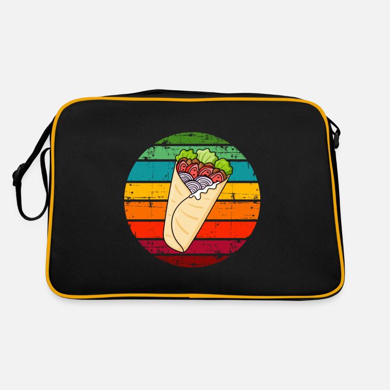 Kebab Shawarma Kebab Grill Retro Tasche