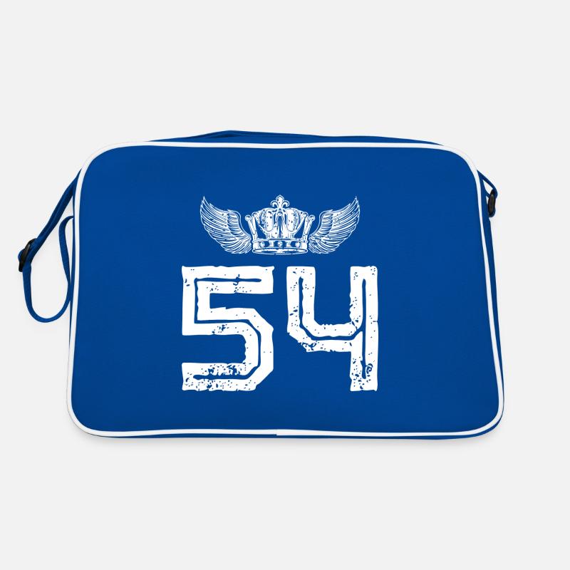 54 Couronne de numéros Sac Retro