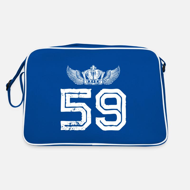 59 Couronne numérique Sac Retro